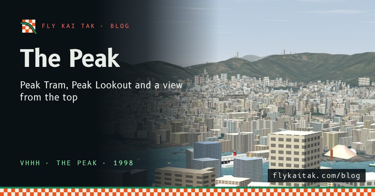 The view from the Peak over the harbour to Kowloon.